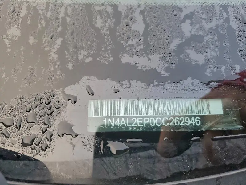 2012 NISSAN ALTIMA S  