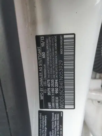 2014 MERCEDES-BENZ CLA 45 AMG  