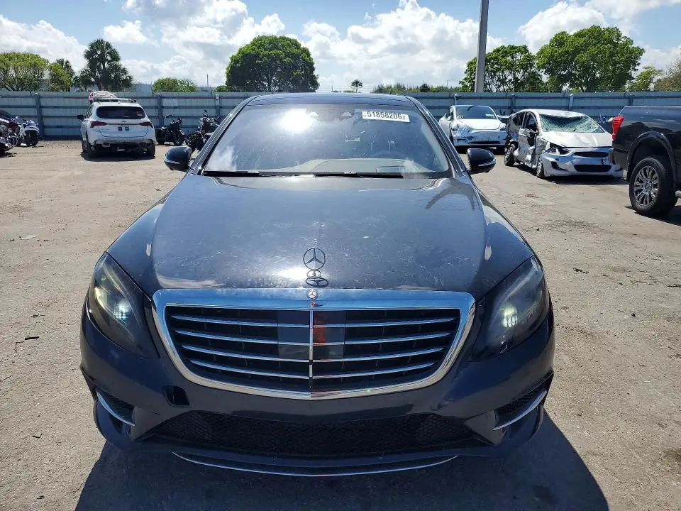 2016 MERCEDES-BENZ S 550E  