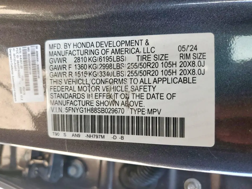 2025 HONDA PILOT ELITE  