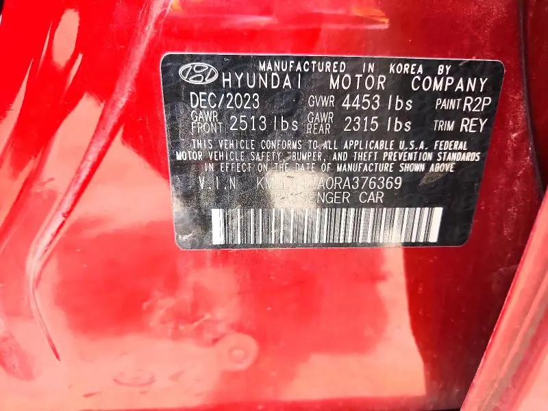 2024 HYUNDAI SONATA SEL  