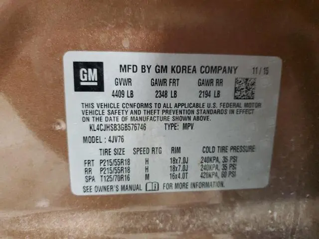 2016 BUICK ENCORE PREMIUM  