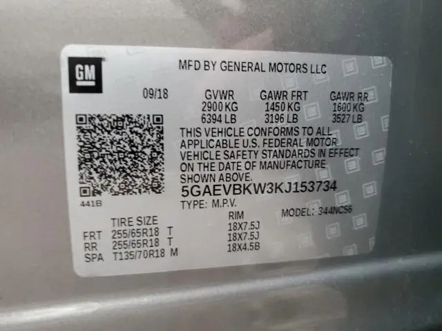 2019 BUICK ENCLAVE PREMIUM  