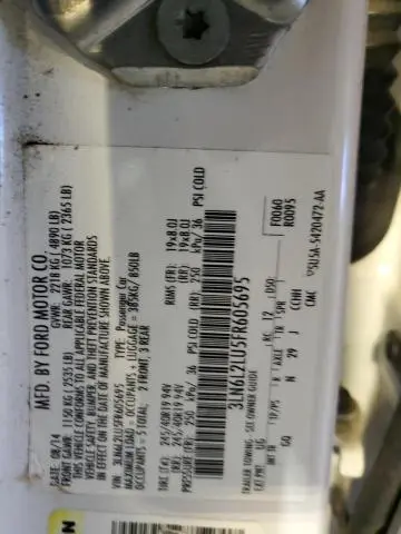 2015 LINCOLN MKZ HYBRID  