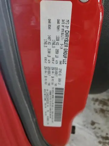 2015 DODGE GRAND CARAVAN SXT  