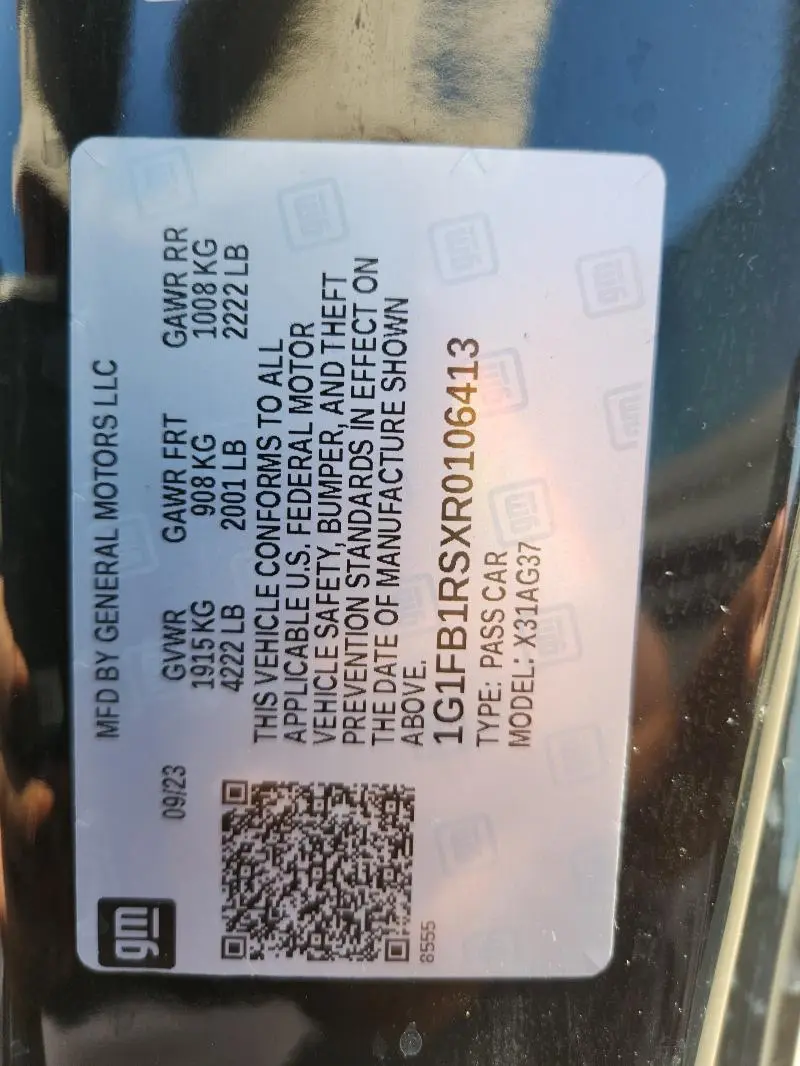 2024 CHEVROLET CAMARO LS  