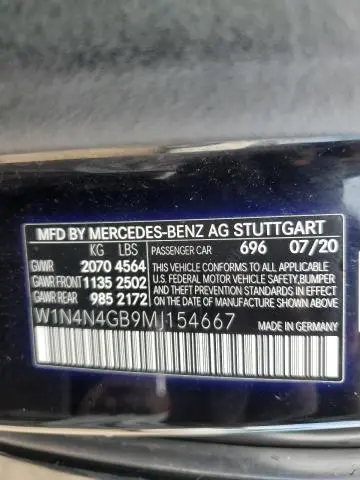 2021 MERCEDES-BENZ GLA 250  