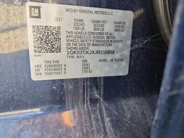 2018 GMC YUKON DENALI  