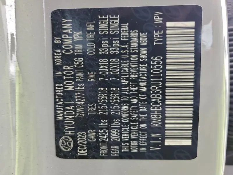 2024 HYUNDAI KONA SEL  