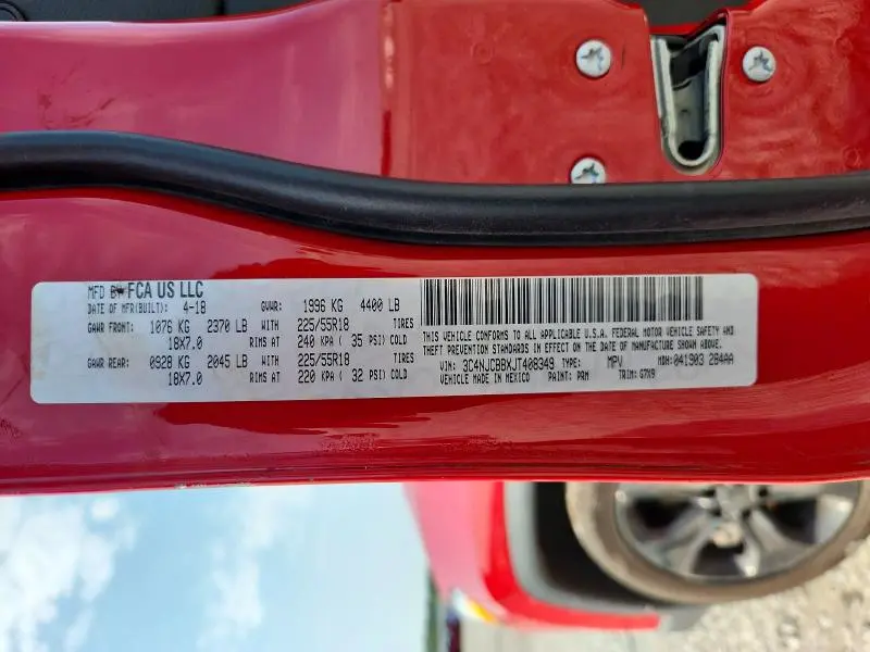 2018 JEEP COMPASS LATITUDE  