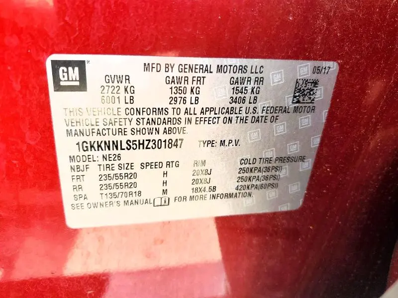 2017 GMC ACADIA SLT-2  