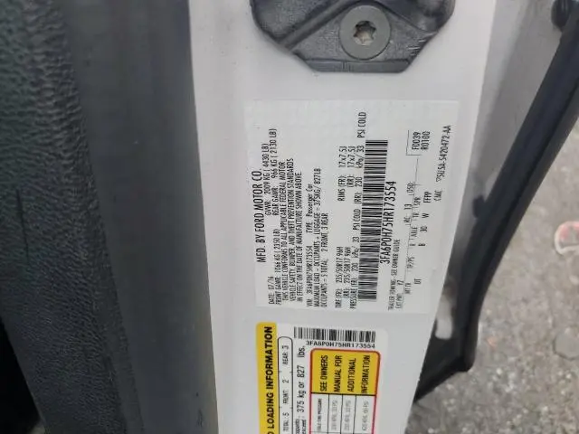 2017 FORD FUSION SE