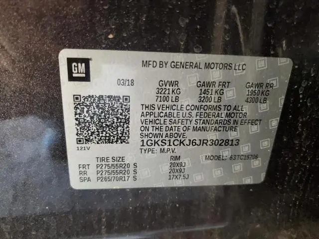 2018 GMC YUKON DENALI  