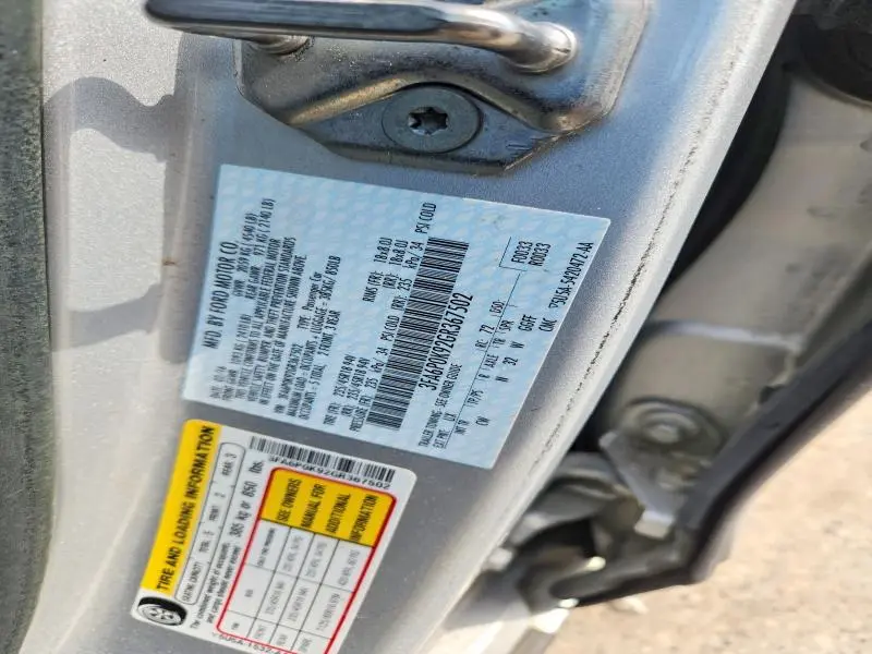 2016 FORD FUSION TITANIUM  