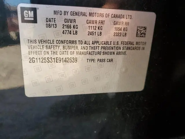 2014 CHEVROLET IMPALA LT  