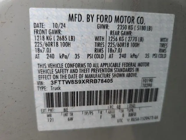 2024 FORD MAVERICK LARIAT  