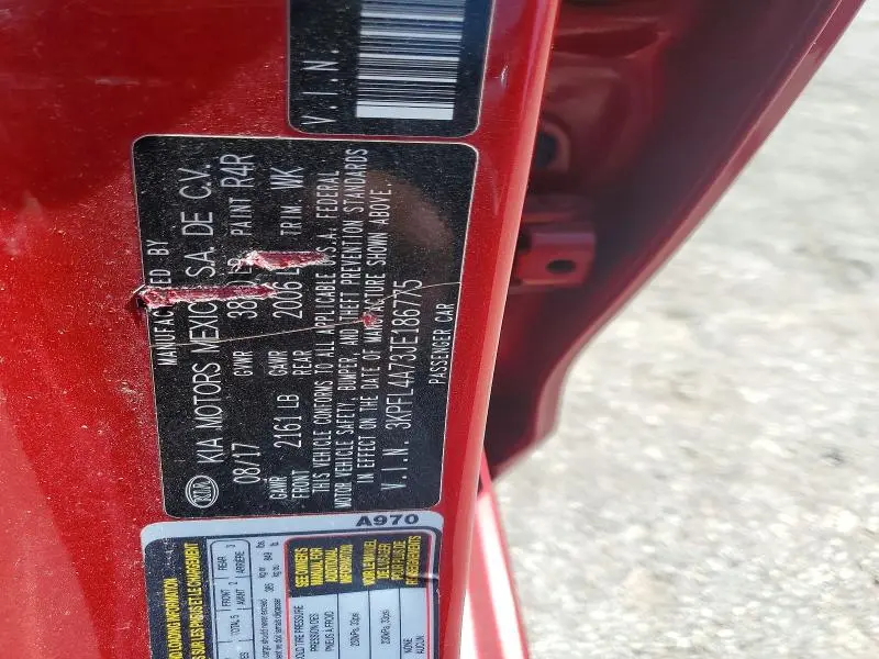 2018 KIA FORTE S  