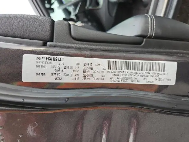 2015 JEEP GRAND CHEROKEE LIMITED  