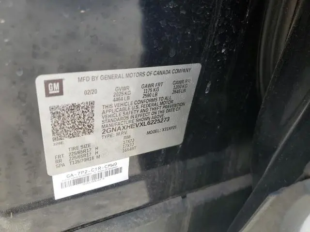 2020 CHEVROLET EQUINOX LS  