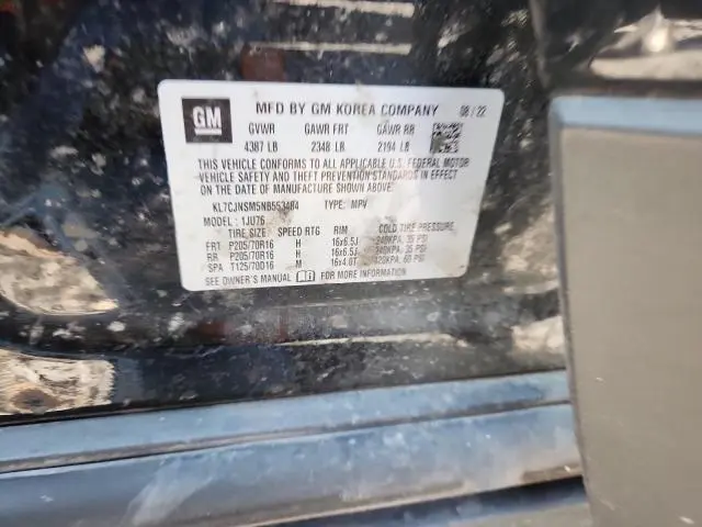 2022 CHEVROLET TRAX LS  