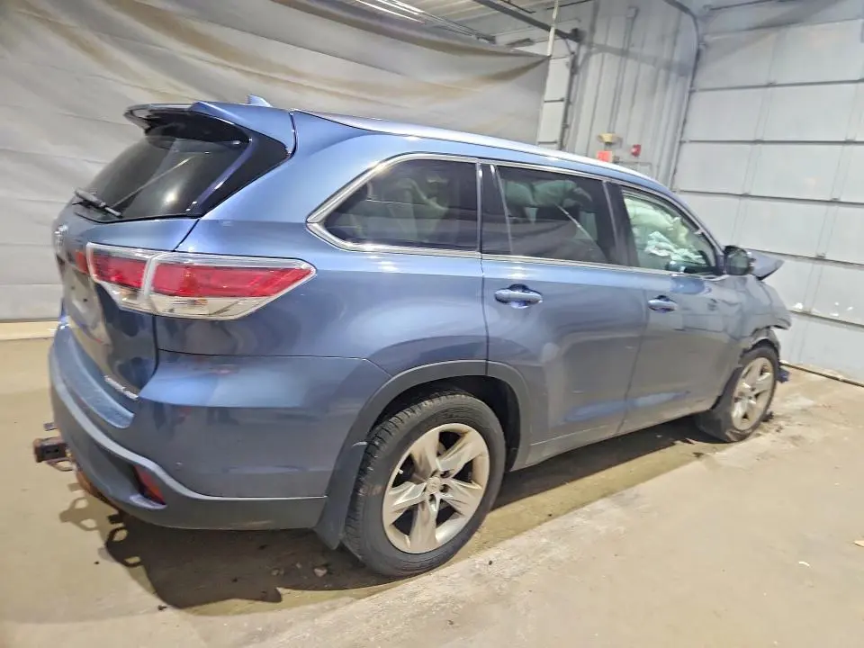 2015 TOYOTA HIGHLANDER LIMITED PLATINUM  