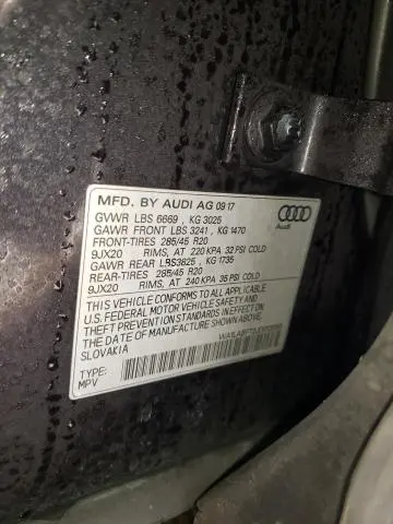 2018 AUDI Q7 PREMIUM PLUS