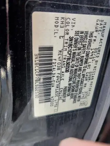 2011 NISSAN VERSA S  