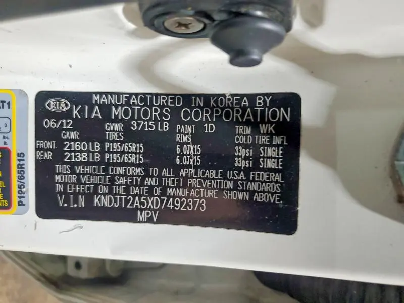 2013 KIA SOUL BASE  