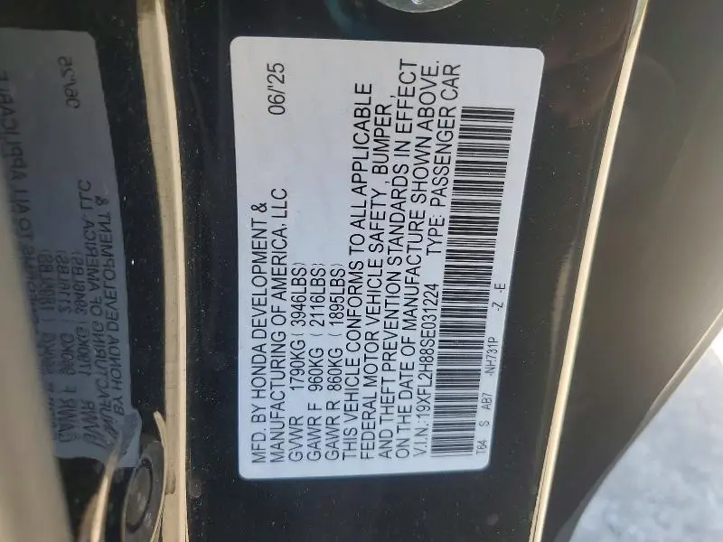 2025 HONDA CIVIC SPORT  