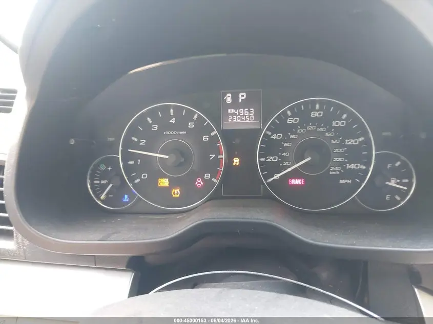 2011 SUBARU LEGACY 2.5I PREMIUM