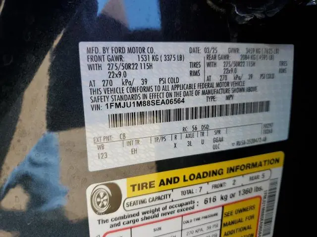 2025 FORD EXPEDITION PLATINUM  