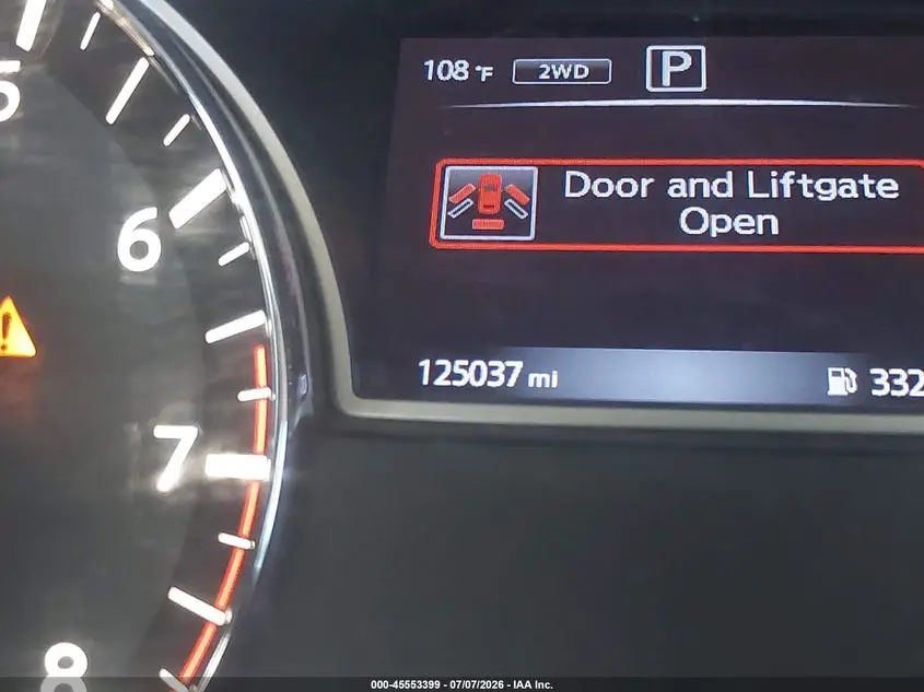 2016 NISSAN PATHFINDER SV