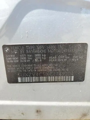 2012 BMW X5 XDRIVE35I  