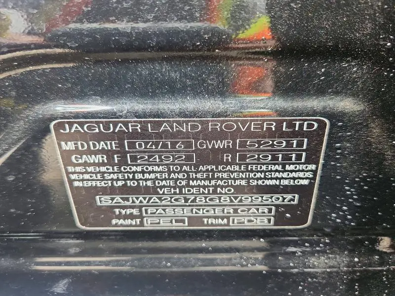 2016 JAGUAR XJL PORTFOLIO  