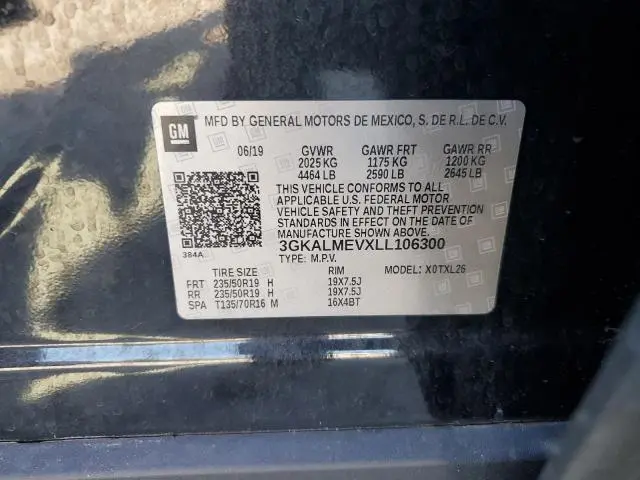 2020 GMC TERRAIN SLE  