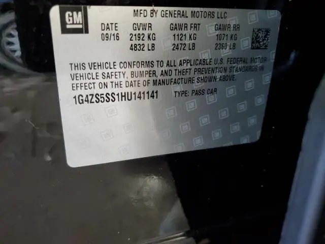 2017 BUICK LACROSSE PREMIUM  