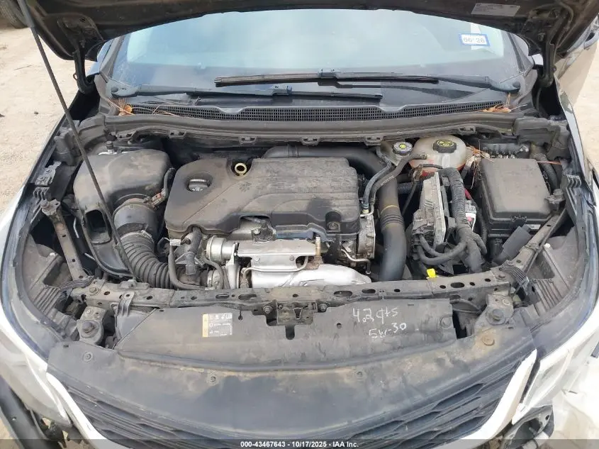 2017 CHEVROLET CRUZE LT AUTO