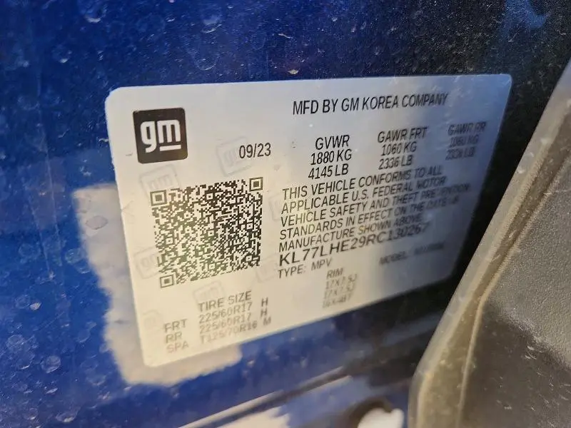 2024 CHEVROLET TRAX 1LT  