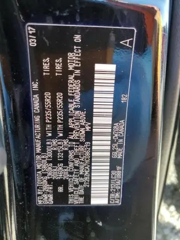 2017 LEXUS RX 350 BASE  