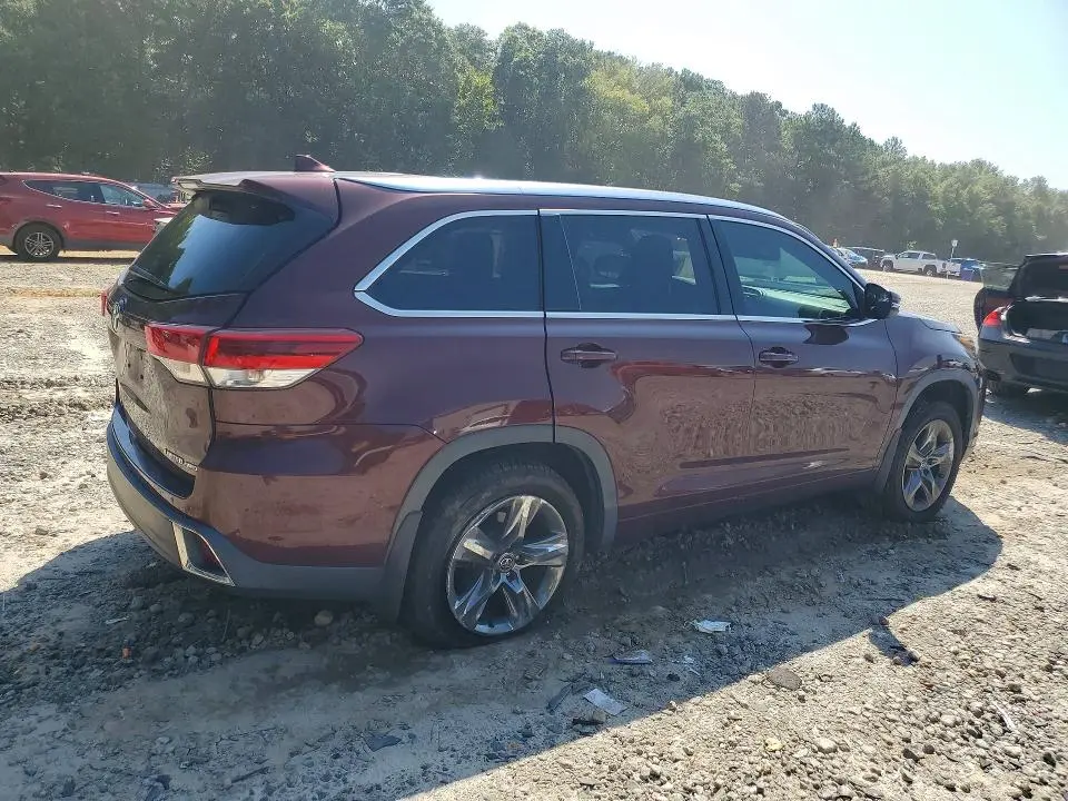 2019 TOYOTA HIGHLANDER LIMITED PLATINUM  