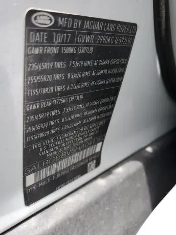 2017 LAND ROVER DISCOVERY SE  