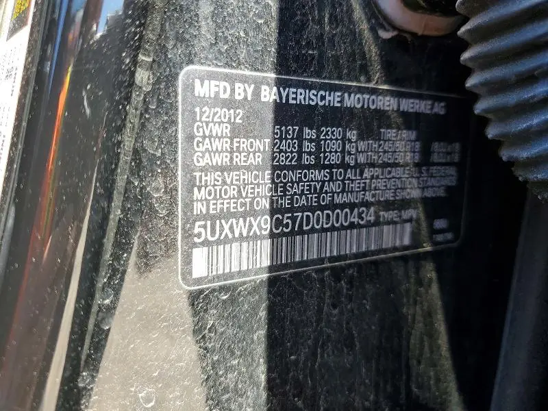 2013 BMW X3 XDRIVE28I  