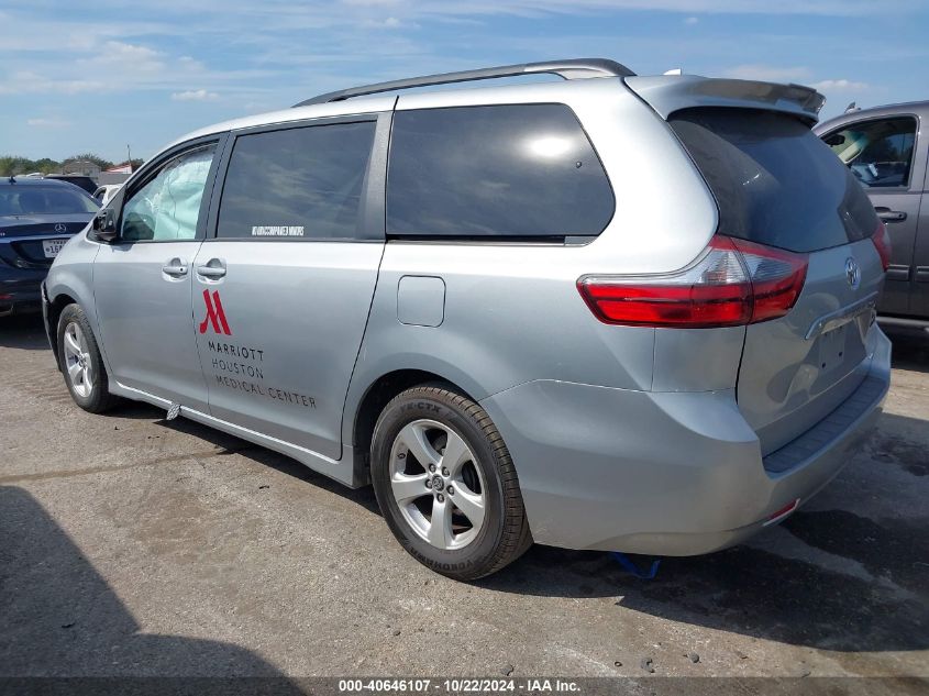 2020 TOYOTA SIENNA LE