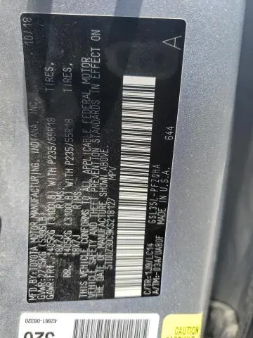 2019 TOYOTA SIENNA XLE  