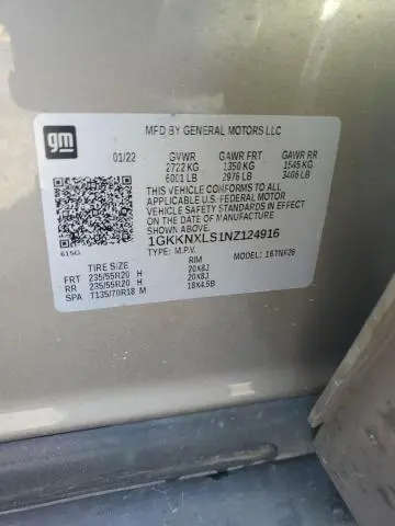 2022 GMC ACADIA DENALI  