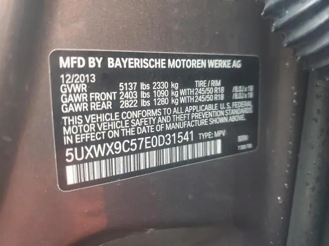 2014 BMW X3 XDRIVE28I  