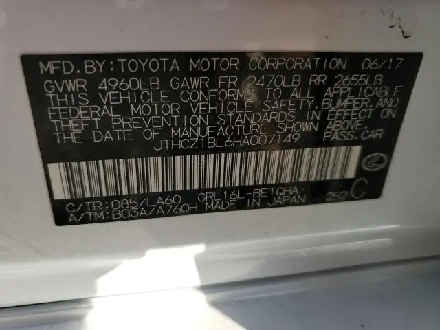 2017 LEXUS GS 350 BASE  