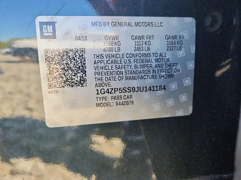 2018 BUICK LACROSSE ESSENCE  
