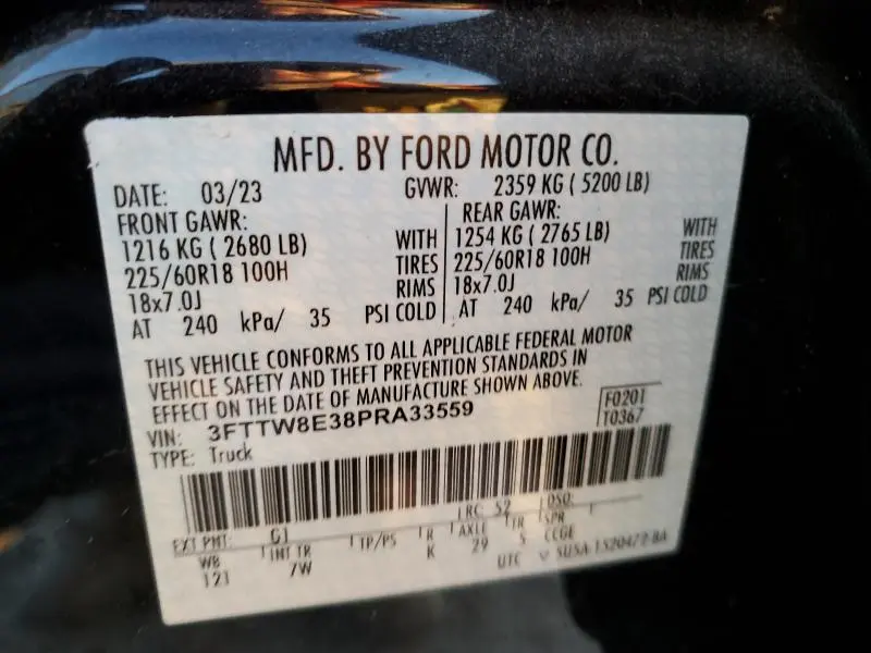 2023 FORD MAVERICK XL  