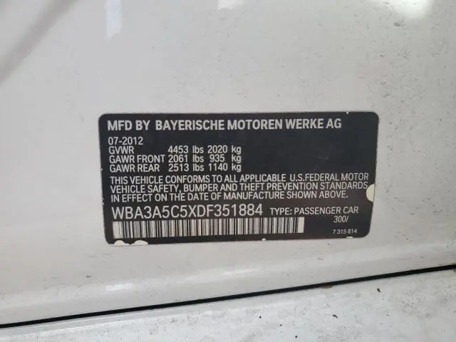 2013 BMW 328 I